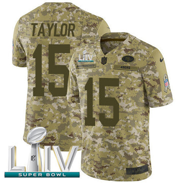 Trent Taylor San Francisco 49ers camo Salute To Service jersey