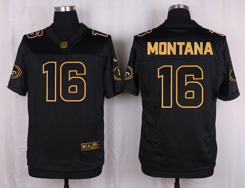 Joe Montana San Francisco 49ers black Pro Line jersey