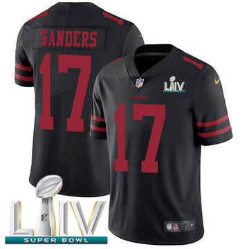 Emmanuel Sanders San Francisco 49ers black Vapor jersey