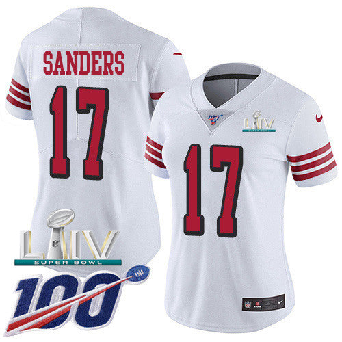 Emmanuel Sanders San Francisco 49ers white Limited jersey