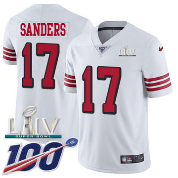 Emmanuel Sanders San Francisco 49ers white Limited jersey