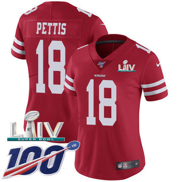 Dante Pettis San Francisco 49ers red Vapor jersey