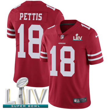 Dante Pettis San Francisco 49ers red Vapor jersey