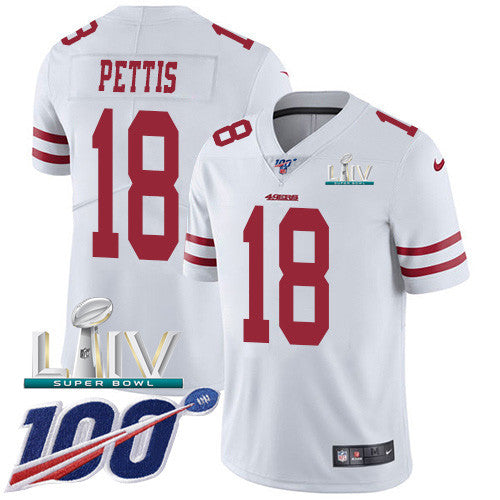 Dante Pettis San Francisco 49ers white Vapor jersey