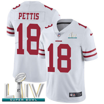 Dante Pettis San Francisco 49ers white Vapor jersey