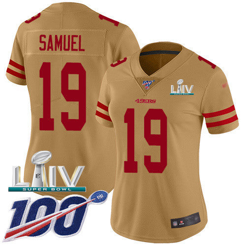 Deebo Samuel San Francisco 49ers gold Inverted Legend jersey