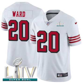 Jimmie Ward San Francisco 49ers white Vapor jersey