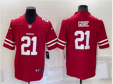 Frank Gore San Francisco 49ers red Vapor jersey