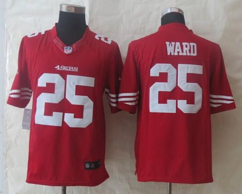 Jimmie Ward San Francisco 49ers red Limited jersey