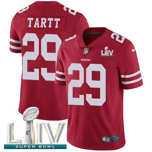 Jaquiski Tartt San Francisco 49ers red Vapor jersey