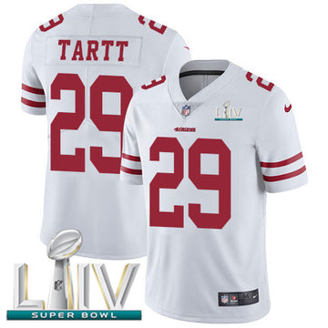 Jaquiski Tartt San Francisco 49ers white Vapor jersey