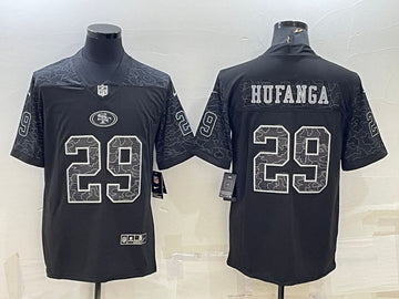 Talanoa Hufanga San Francisco 49ers black Limited jersey