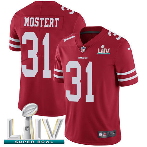 Raheem Mostert San Francisco 49ers red Vapor jersey