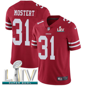 Raheem Mostert San Francisco 49ers red Vapor jersey