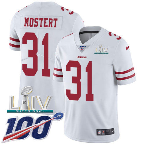 Raheem Mostert San Francisco 49ers white Vapor jersey