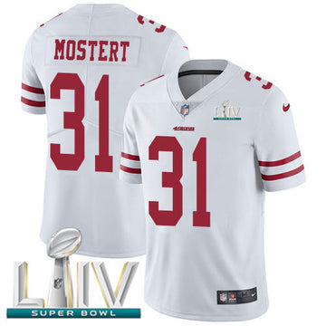 Raheem Mostert San Francisco 49ers white Vapor jersey