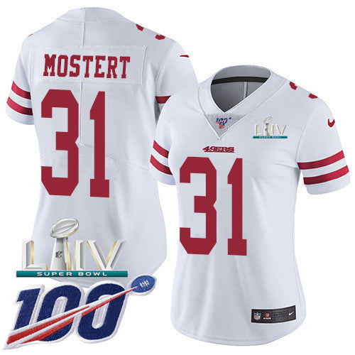 Raheem Mostert San Francisco 49ers white Vapor jersey