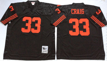 Roger Craig San Francisco 49ers black Throwback jersey