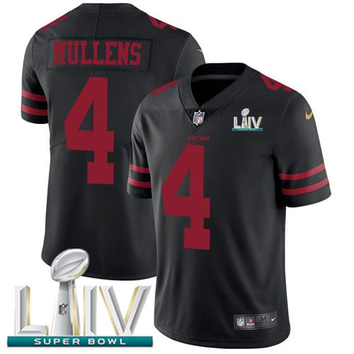 Nick Mullens San Francisco 49ers black Vapor jersey