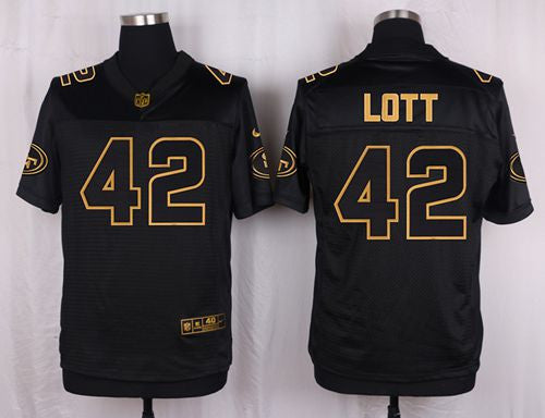 Ronnie Lott San Francisco 49ers black Pro Line jersey