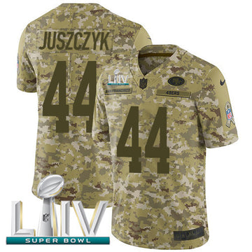Kyle Juszczyk San Francisco 49ers camo Salute To Service jersey
