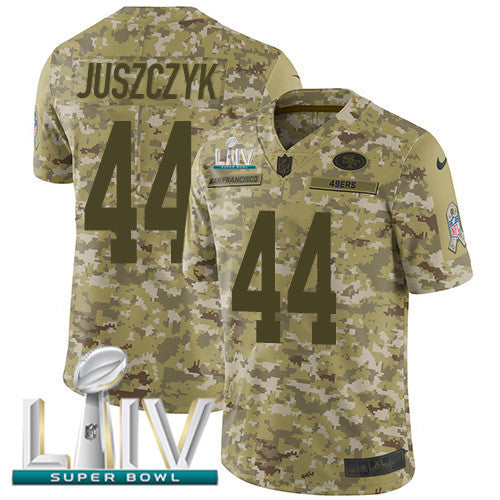 Kyle Juszczyk San Francisco 49ers camo Salute To Service jersey