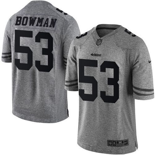 NaVorro Bowman San Francisco 49ers gray Limited jersey