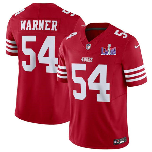 Fred Warner San Francisco 49ers red Color Rush jersey