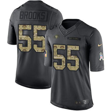 Ahmad Brooks San Francisco 49ers black Salute To Service jersey