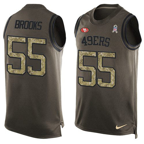 Ahmad Brooks San Francisco 49ers green Salute To Service jersey