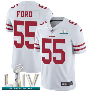 Dee Ford San Francisco 49ers white Vapor jersey