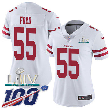 Dee Ford San Francisco 49ers white Vapor jersey