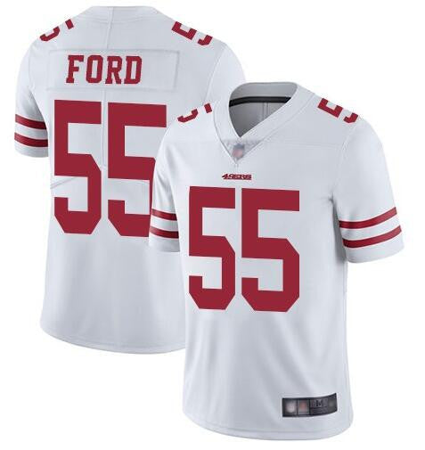 Dee Ford San Francisco 49ers white Vapor jersey