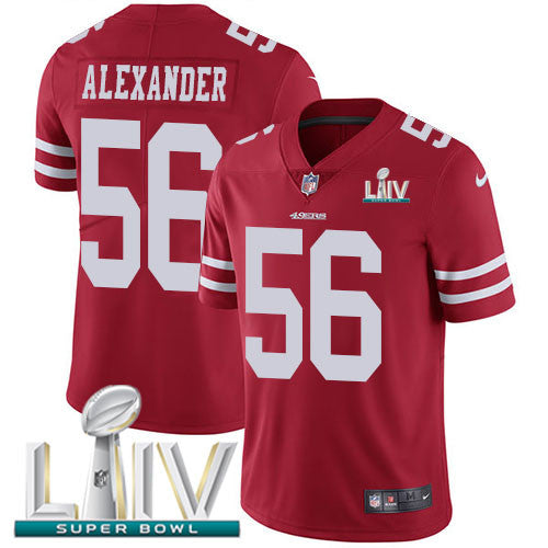 Kwon Alexander San Francisco 49ers red Vapor jersey