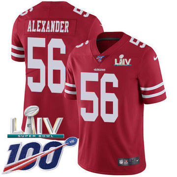 Kwon Alexander San Francisco 49ers red Vapor jersey
