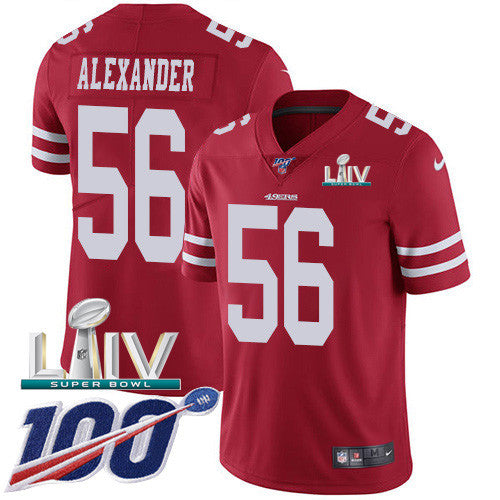 Kwon Alexander San Francisco 49ers red Vapor jersey
