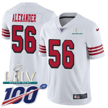 Kwon Alexander San Francisco 49ers white Limited jersey