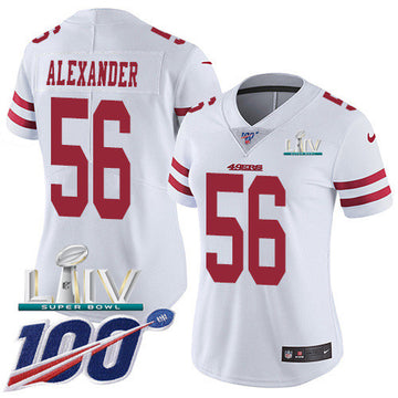 Kwon Alexander San Francisco 49ers white Vapor jersey