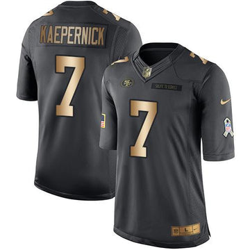 Colin Kaepernick San Francisco 49ers black Salute To Service jersey