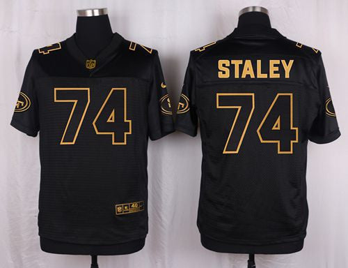 Joe Staley San Francisco 49ers black Pro Line jersey