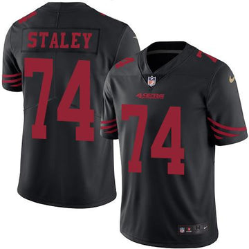 Joe Staley San Francisco 49ers black Limited jersey