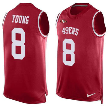 Steve Young San Francisco 49ers red Limited jersey