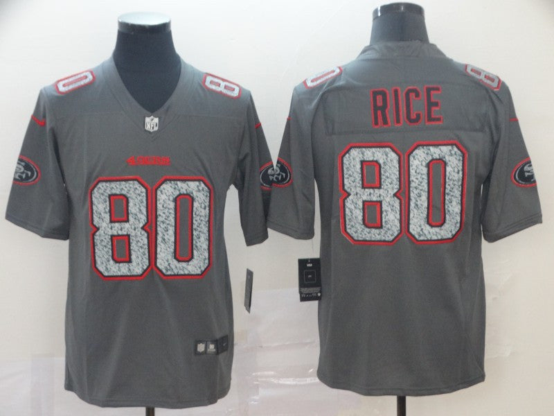 Jerry Rice San Francisco 49ers gray Untouchable jersey