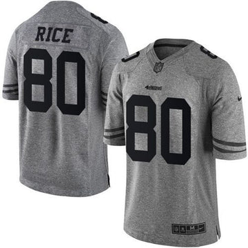 Jerry Rice San Francisco 49ers gray Limited jersey