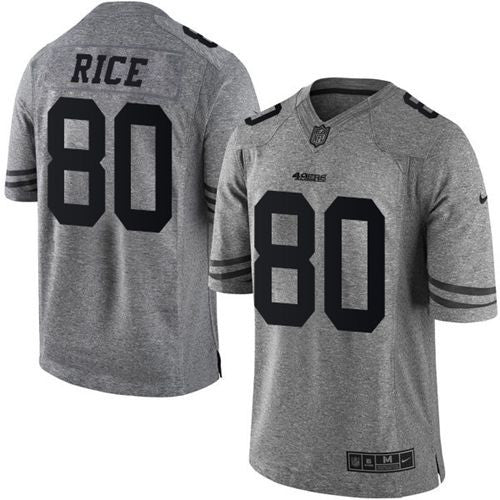 Jerry Rice San Francisco 49ers gray Limited jersey