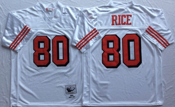 Jerry Rice San Francisco 49ers white jersey