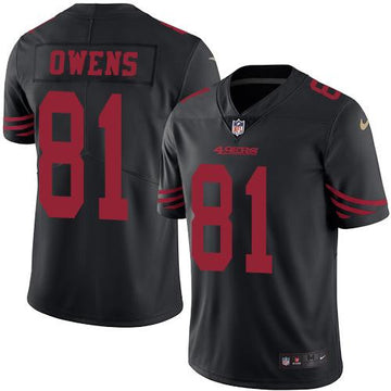 Terrell Owens San Francisco 49ers black Limited jersey