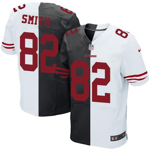 Torrey Smith San Francisco 49ers black Elite jersey