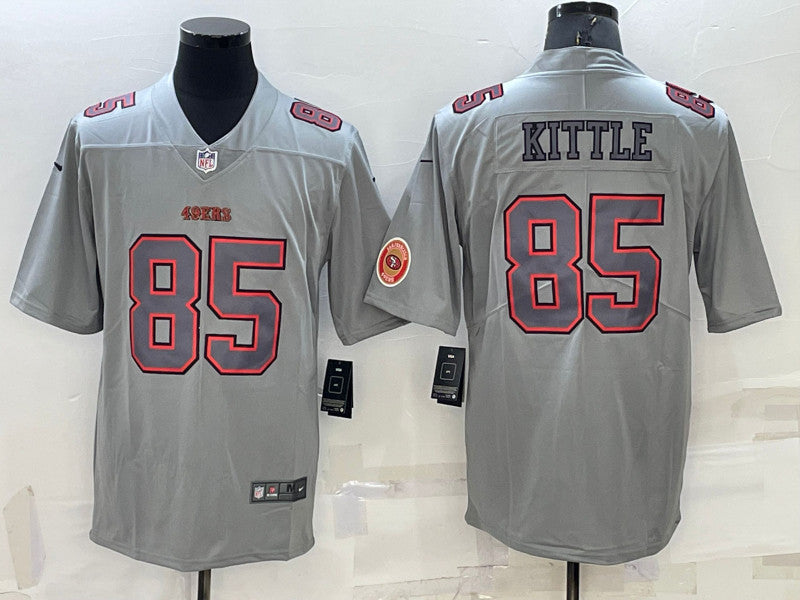 George Kittle San Francisco 49ers gray Limited jersey