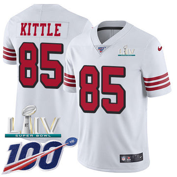George Kittle San Francisco 49ers white Limited jersey